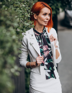 Testing the sweatshirt